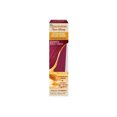 Creme of Nature Pure Honey Hydrating Color Boost Magenta 3 fl oz - ANNS BEAUTY SUPPLY